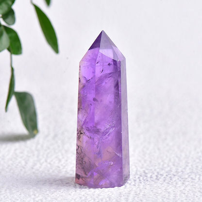 Natural Brazilian Amethyst Tower