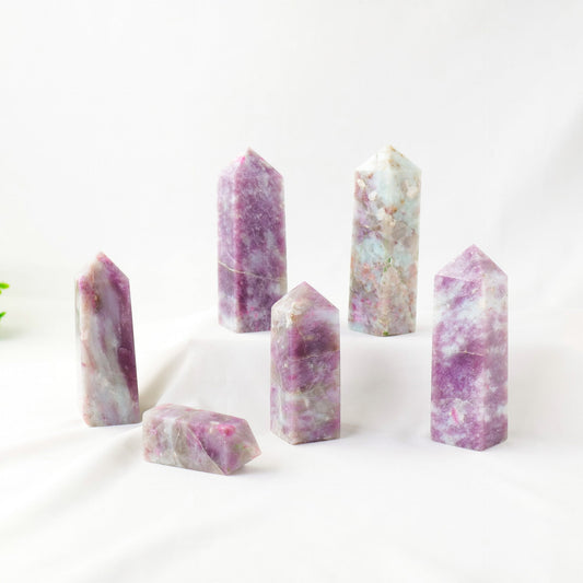 Plum Blossom Tourmaline Tower