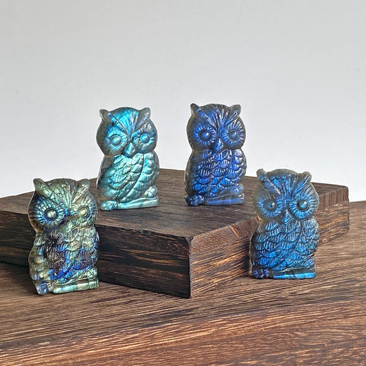 Labradorite Owl