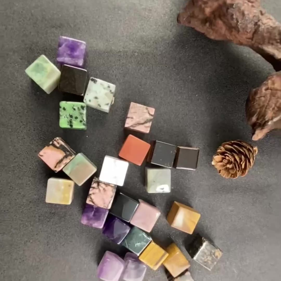 Natural Crystal Square DIY Accessories